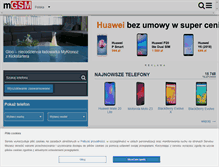 Tablet Screenshot of mgsm.pl